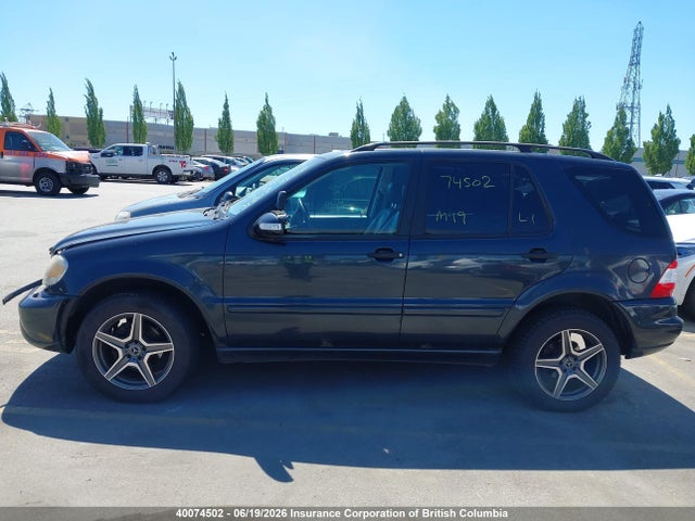 Продажа на аукционе авто 2002 Mercedes-benz Ml 320, vin: 4JGAB54E82A305658, номер лота: 40074502