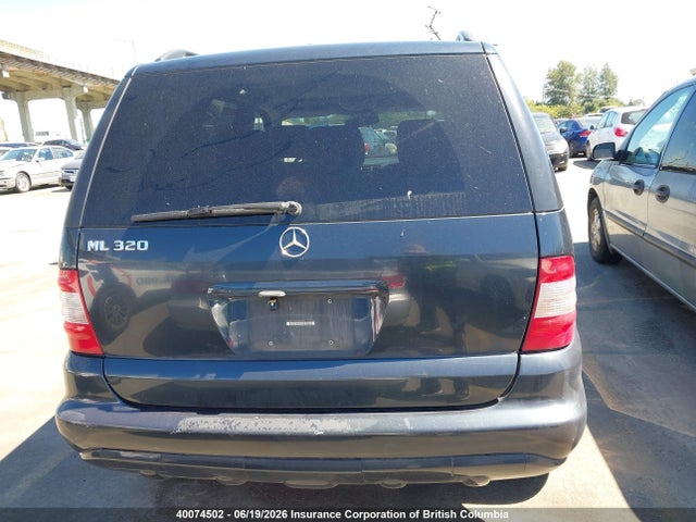 Продажа на аукционе авто 2002 Mercedes-benz Ml 320, vin: 4JGAB54E82A305658, номер лота: 40074502