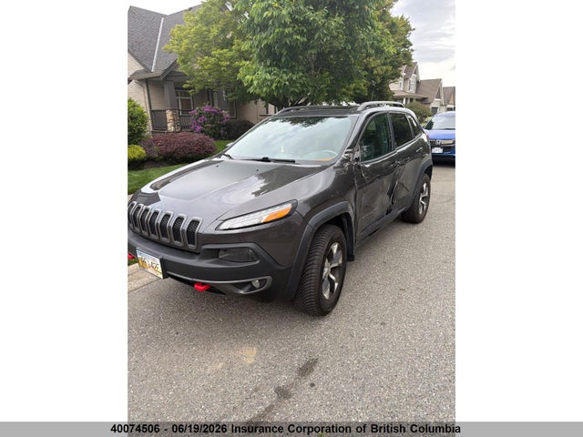 40074506 :رقم المزاد ، 1C4PJMBSXGW224854 vin ، 2016 Jeep Cherokee Trailhawk مزاد بيع