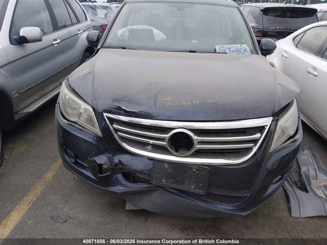 2011 Volkswagen Tiguan S/se/sel მანქანა იყიდება აუქციონზე, vin: WVGBV7AX7BW534235, აუქციონის ნომერი: 40071656