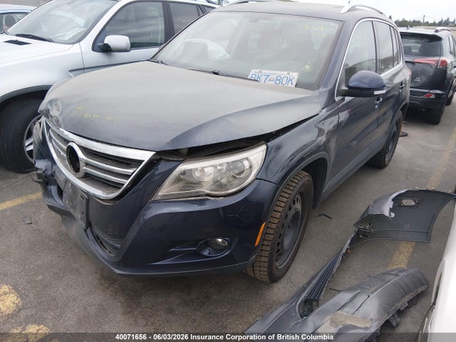 2011 Volkswagen Tiguan S/se/sel მანქანა იყიდება აუქციონზე, vin: WVGBV7AX7BW534235, აუქციონის ნომერი: 40071656