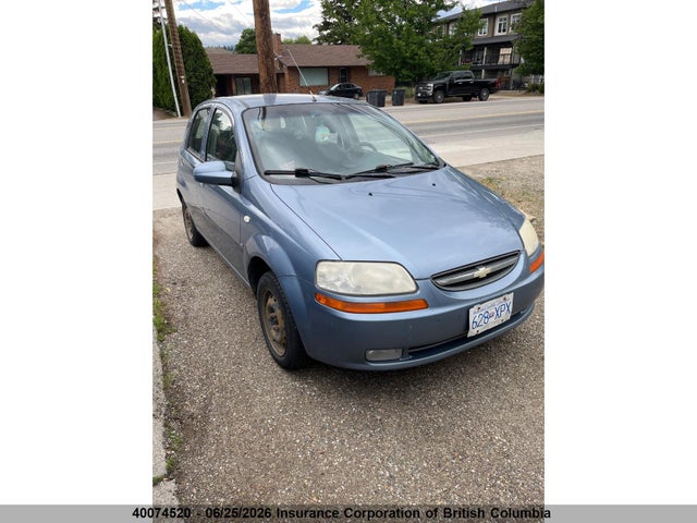 Продаж на аукціоні авто 2007 Chevrolet Aveo, vin: KL1TD65687B767294, номер лоту: 40074520