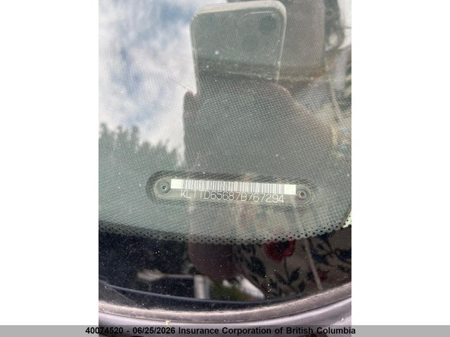 2007 Chevrolet Aveo მანქანა იყიდება აუქციონზე, vin: KL1TD65687B767294, აუქციონის ნომერი: 40074520