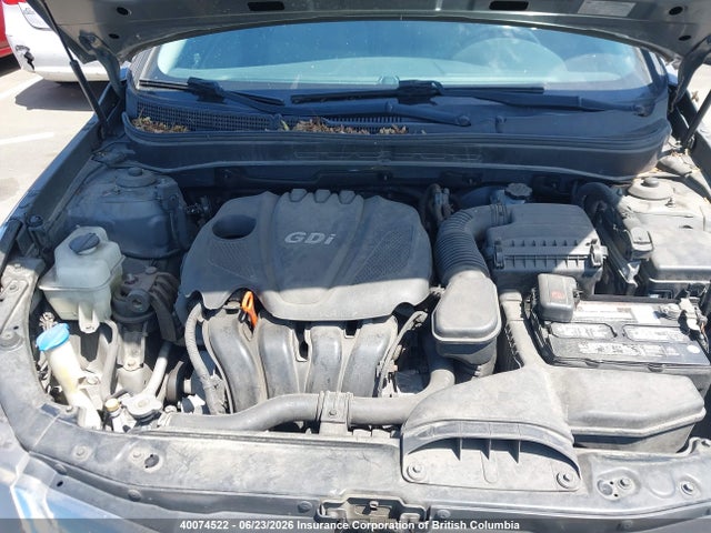 2012 Hyundai Sonata Gls მანქანა იყიდება აუქციონზე, vin: 5NPEB4AC3CH370317, აუქციონის ნომერი: 40074522