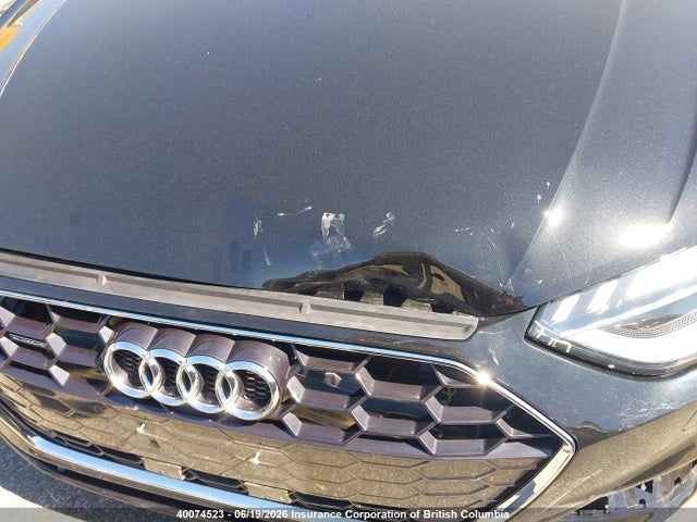 Продаж на аукціоні авто 2021 Audi A4, vin: WAUFAAF43MN013631, номер лоту: 40074523