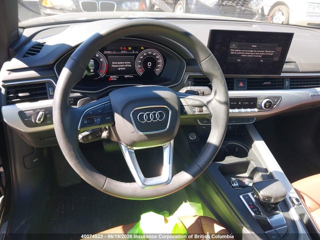 Продаж на аукціоні авто 2021 Audi A4, vin: WAUFAAF43MN013631, номер лоту: 40074523