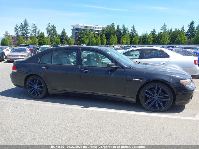 Aukcja sprzedaży 2007 Bmw 750li, vin: WBAHN83527DT69257, numer aukcji: 40074536