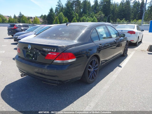 Aukcja sprzedaży 2007 Bmw 750li, vin: WBAHN83527DT69257, numer aukcji: 40074536