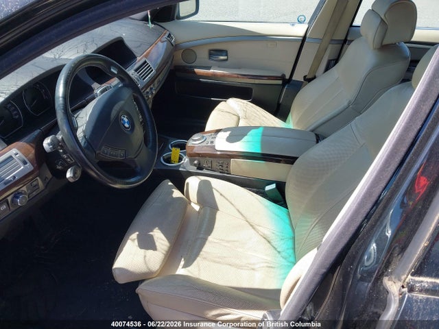 Aukcja sprzedaży 2007 Bmw 750li, vin: WBAHN83527DT69257, numer aukcji: 40074536