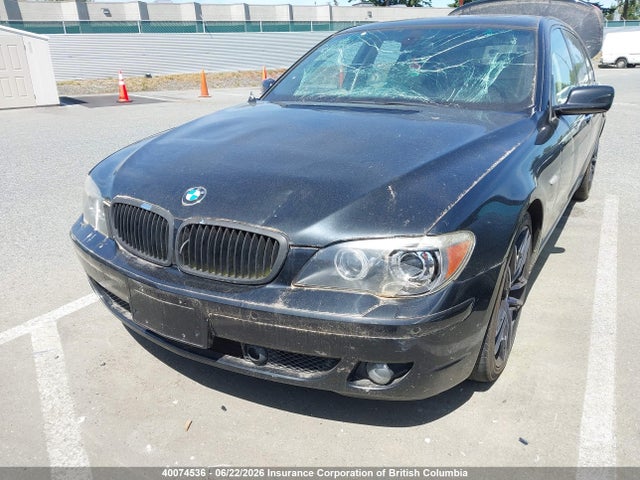 Aukcja sprzedaży 2007 Bmw 750li, vin: WBAHN83527DT69257, numer aukcji: 40074536