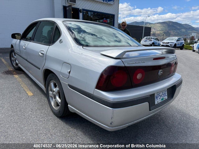 Продаж на аукціоні авто 2003 Chevrolet Impala Ls, vin: 2G1WH52K539245135, номер лоту: 40074537