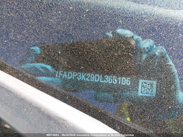 Продаж на аукціоні авто 2013 Ford Focus, vin: 1FADP3K29DL365106, номер лоту: 40074543