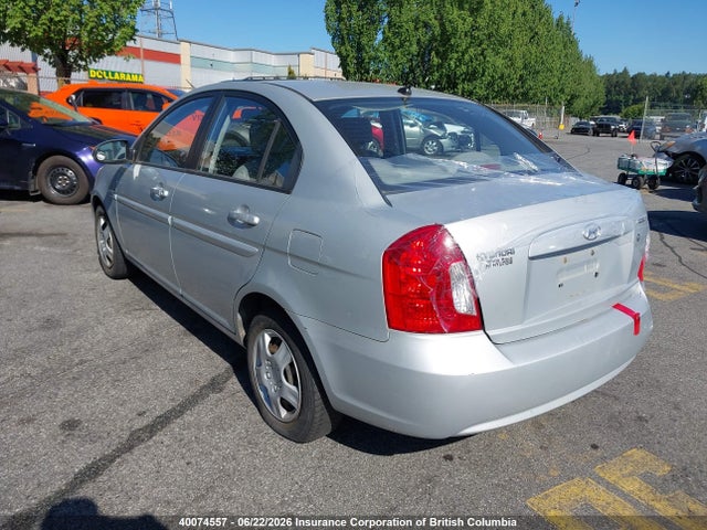 Aukcja sprzedaży 2009 Hyundai Accent 25th Anniversary/gl/gls/l, vin: KMHCN45C19U323287, numer aukcji: 40074557