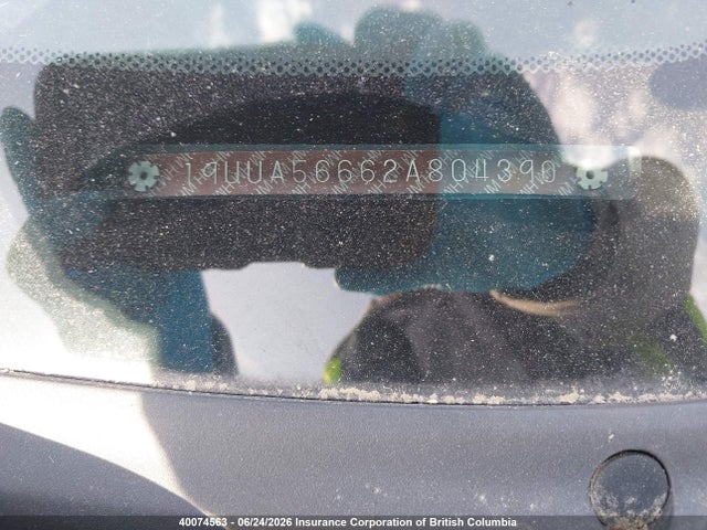 40074563 :رقم المزاد ، 19UUA56662A804390 vin ، 2002 Acura 3.2tl مزاد بيع