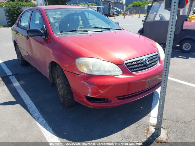 40074571 :رقم المزاد ، 2T1BR32EX5C901477 vin ، 2005 Toyota Corolla Ce/le/s مزاد بيع
