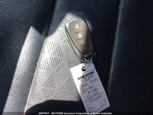 Aukcja sprzedaży 2023 Chevrolet Bolt Euv Lt, vin: 1G1FY6S00P4194544, numer aukcji: 40073917