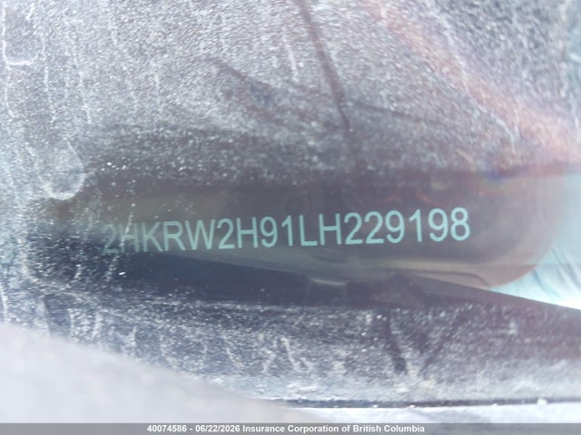 Продаж на аукціоні авто 2020 Honda Cr-v, vin: 2HKRW2H91LH229198, номер лоту: 40074586