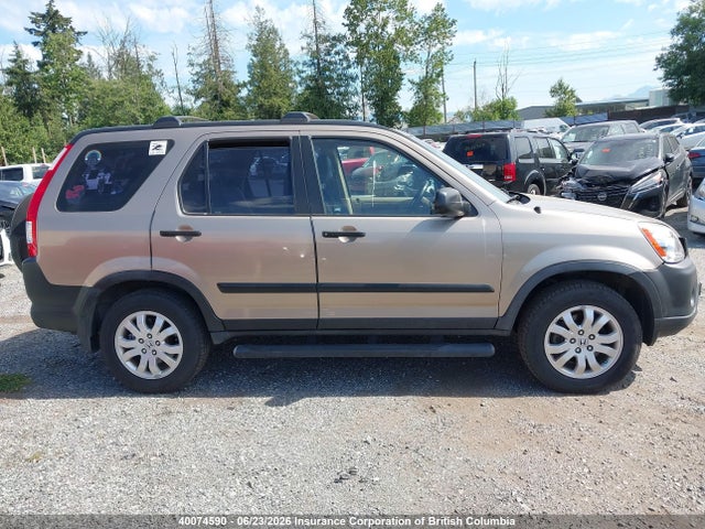 2006 Honda Cr-v მანქანა იყიდება აუქციონზე, vin: JHLRD78506C811067, აუქციონის ნომერი: 40074590