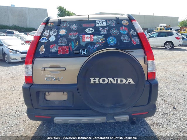 2006 Honda Cr-v მანქანა იყიდება აუქციონზე, vin: JHLRD78506C811067, აუქციონის ნომერი: 40074590