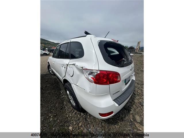 2007 Hyundai Santa Fe Gl მანქანა იყიდება აუქციონზე, vin: 5NMSG73E37H093384, აუქციონის ნომერი: 40074610