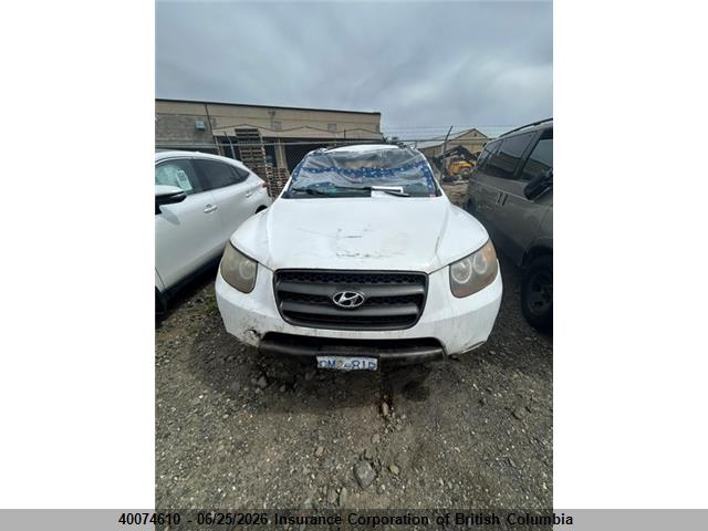 2007 Hyundai Santa Fe Gl მანქანა იყიდება აუქციონზე, vin: 5NMSG73E37H093384, აუქციონის ნომერი: 40074610
