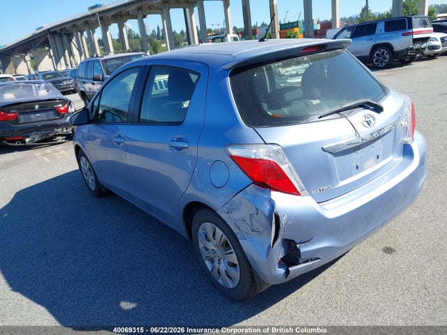 40069315 :رقم المزاد ، JTDKTUD30DD564564 vin ، 2013 Toyota Yaris مزاد بيع