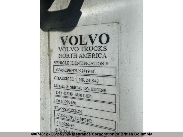 Volvo Vn L 2020 4V4NC9EH2LN241943 Image 14