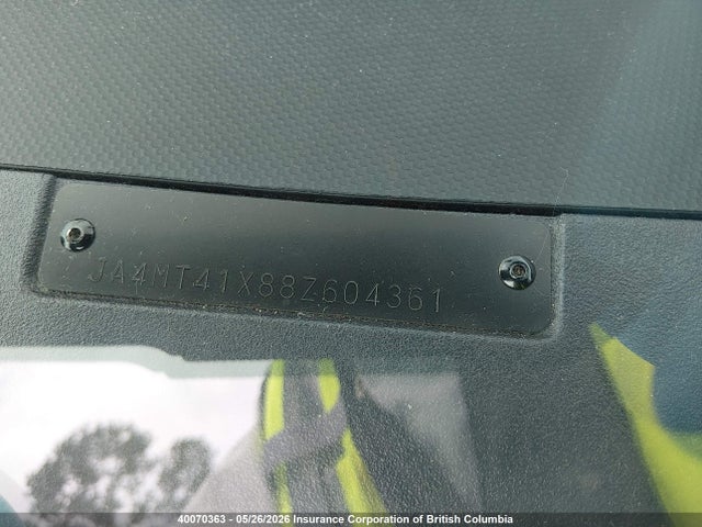 Продажа на аукционе авто 2008 Mitsubishi Outlander Xls, vin: JA4MT41X88Z604361, номер лота: 40070363