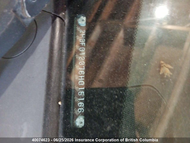 Aukcja sprzedaży 2006 Honda Civic, vin: 2HGFG12376H015166, numer aukcji: 40074623