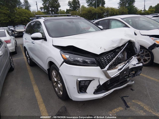 40068097 :رقم المزاد ، 5XYPKDA59KG608476 vin ، 2019 Kia Sorento Sx/sxl مزاد بيع