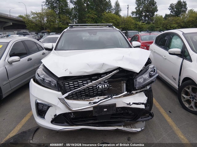 40068097 :رقم المزاد ، 5XYPKDA59KG608476 vin ، 2019 Kia Sorento Sx/sxl مزاد بيع