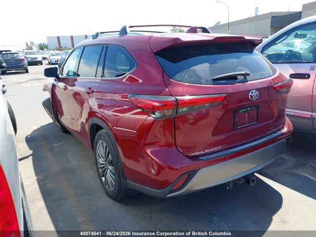 Toyota Highlander Platinum 2021 5TDFZRBH0MS128281 Image 3