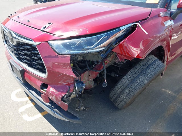 2021 Toyota Highlander Platinum მანქანა იყიდება აუქციონზე, vin: 5TDFZRBH0MS128281, აუქციონის ნომერი: 40074641