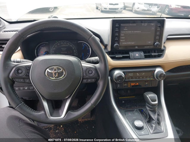 2020 Toyota Rav4 Limited მანქანა იყიდება აუქციონზე, vin: 2T3DWRFV3LW079025, აუქციონის ნომერი: 40071075