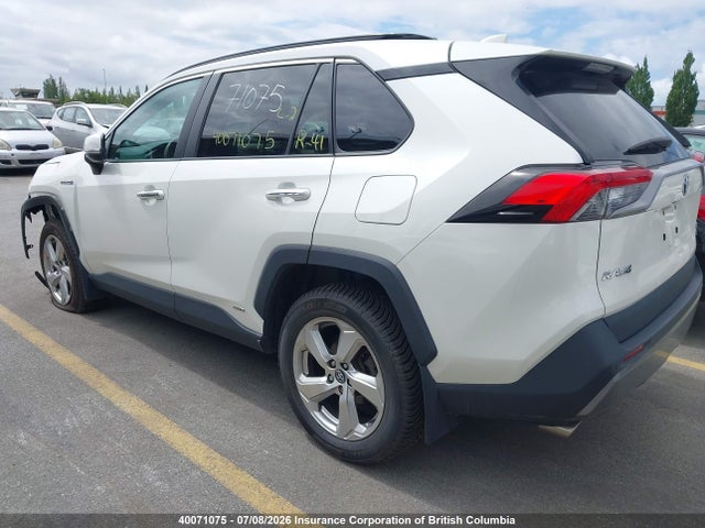 2020 Toyota Rav4 Limited მანქანა იყიდება აუქციონზე, vin: 2T3DWRFV3LW079025, აუქციონის ნომერი: 40071075