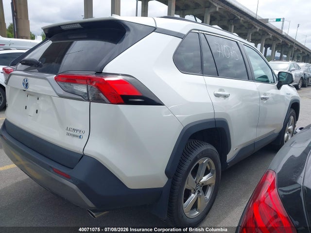 2020 Toyota Rav4 Limited მანქანა იყიდება აუქციონზე, vin: 2T3DWRFV3LW079025, აუქციონის ნომერი: 40071075
