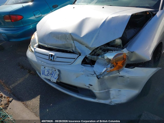2002 Honda Civic Dx მანქანა იყიდება აუქციონზე, vin: 2HGES16112H950096, აუქციონის ნომერი: 40070626