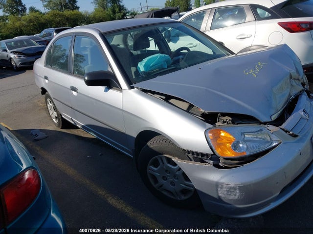 2002 Honda Civic Dx მანქანა იყიდება აუქციონზე, vin: 2HGES16112H950096, აუქციონის ნომერი: 40070626