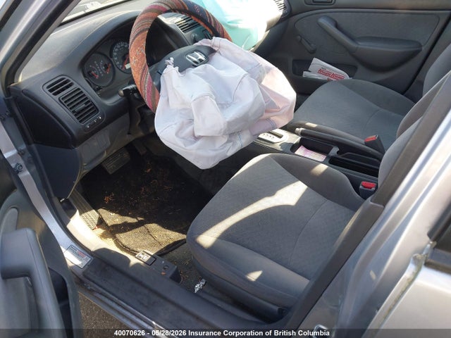 2002 Honda Civic Dx მანქანა იყიდება აუქციონზე, vin: 2HGES16112H950096, აუქციონის ნომერი: 40070626