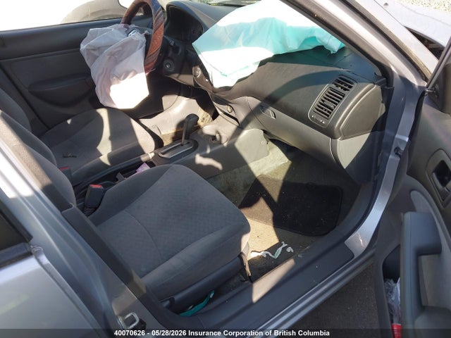 2002 Honda Civic Dx მანქანა იყიდება აუქციონზე, vin: 2HGES16112H950096, აუქციონის ნომერი: 40070626