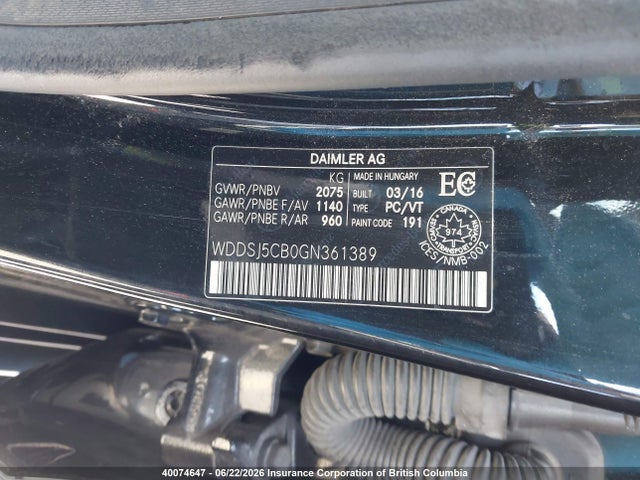 Продажа на аукционе авто 2016 Mercedes-benz Amg Cla 45 4matic, vin: WDDSJ5CB0GN361389, номер лота: 40074647