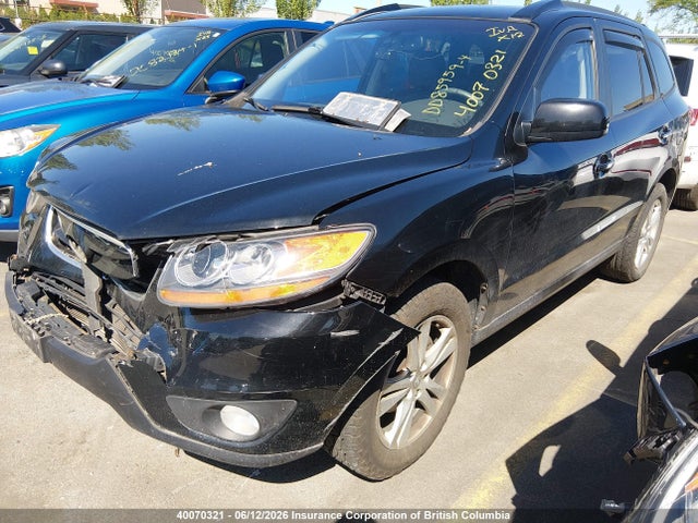 2010 Hyundai Santa Fe Se მანქანა იყიდება აუქციონზე, vin: 5NMSHDAG4AH341133, აუქციონის ნომერი: 40070321