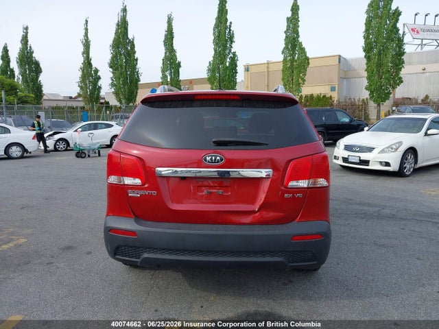 40074662 :رقم المزاد ، 5XYKUDA25CG270912 vin ، 2012 Kia Sorento Ex Luxury V6/ex V6 مزاد بيع