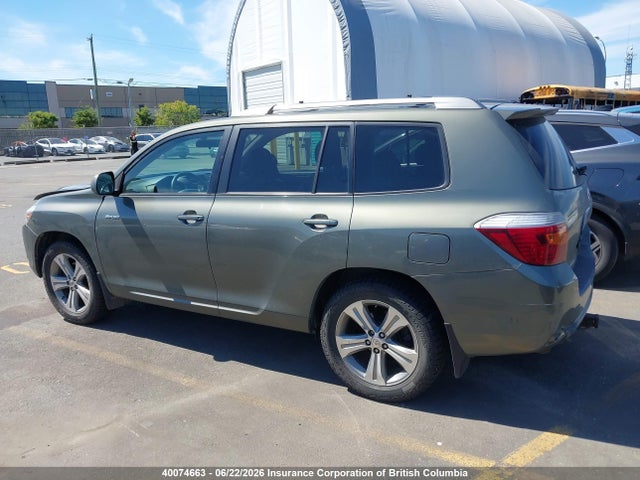 2010 Toyota Highlander Sport მანქანა იყიდება აუქციონზე, vin: 5TDEK3EHXAS004829, აუქციონის ნომერი: 40074663