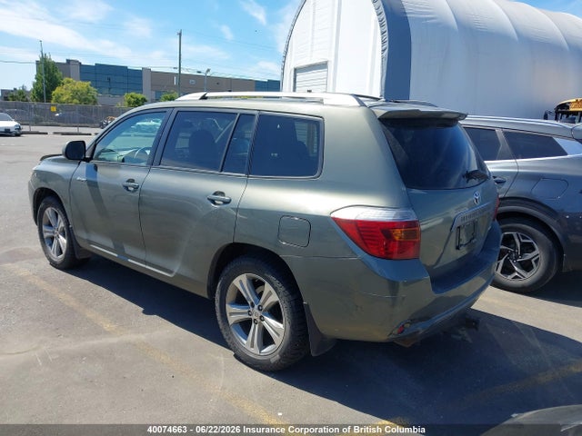 2010 Toyota Highlander Sport მანქანა იყიდება აუქციონზე, vin: 5TDEK3EHXAS004829, აუქციონის ნომერი: 40074663
