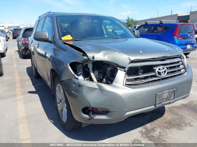 2010 Toyota Highlander Sport მანქანა იყიდება აუქციონზე, vin: 5TDEK3EHXAS004829, აუქციონის ნომერი: 40074663