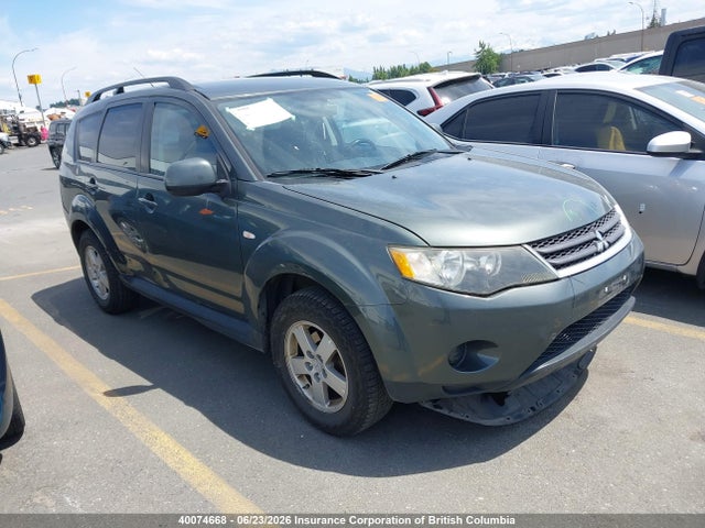 40074668 :رقم المزاد ، JA4LT21W39Z607418 vin ، 2009 Mitsubishi Outlander Es مزاد بيع