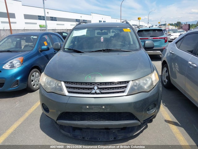 40074668 :رقم المزاد ، JA4LT21W39Z607418 vin ، 2009 Mitsubishi Outlander Es مزاد بيع