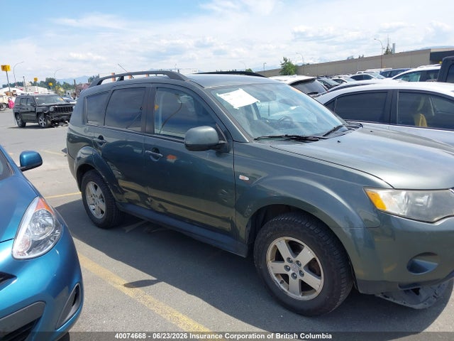 40074668 :رقم المزاد ، JA4LT21W39Z607418 vin ، 2009 Mitsubishi Outlander Es مزاد بيع