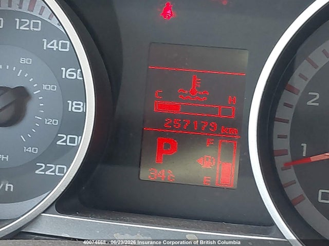 40074668 :رقم المزاد ، JA4LT21W39Z607418 vin ، 2009 Mitsubishi Outlander Es مزاد بيع